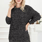 Round Neck Long Sleeve Sweater