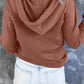 Full Size Dropped Shoulder Long Sleeve Hoodie with Pocket
