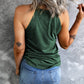 Women's Full Size Curved Hem Grecian Tank Top