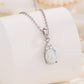 Women's Find Your Center Opal Pendant Necklace