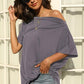One Shoulder Short Sleeve T-Shirt