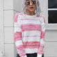 KnitwearTime Two-Tone Slit Sweater