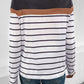 Striped Round Neck Long Sleeve T-Shirt