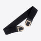 Jessica Anne Beauty Double D Buckle PU Belt