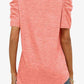 V-Neck Puff Sleeve Tee