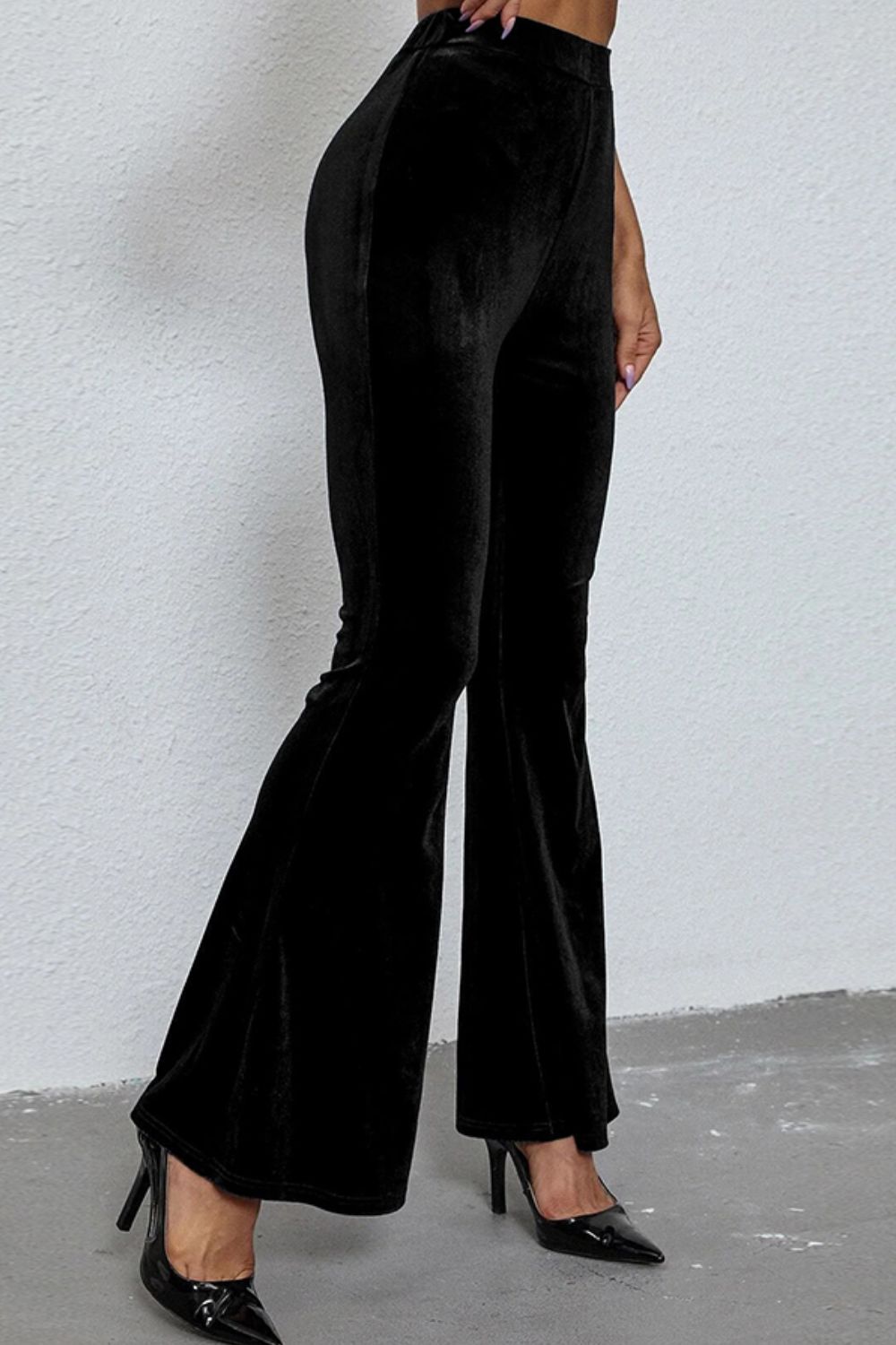 Women's High Waist Flare Leg Pants