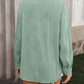 Button Up Dropped Shoulder Shirt