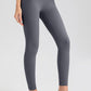 Basic Style High-Stretch Wide Waistband Sport Leggings