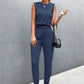 HANNAH BELL Sleeveless Top and Joggers Set