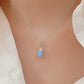 Women's Find Your Center Opal Pendant Necklace