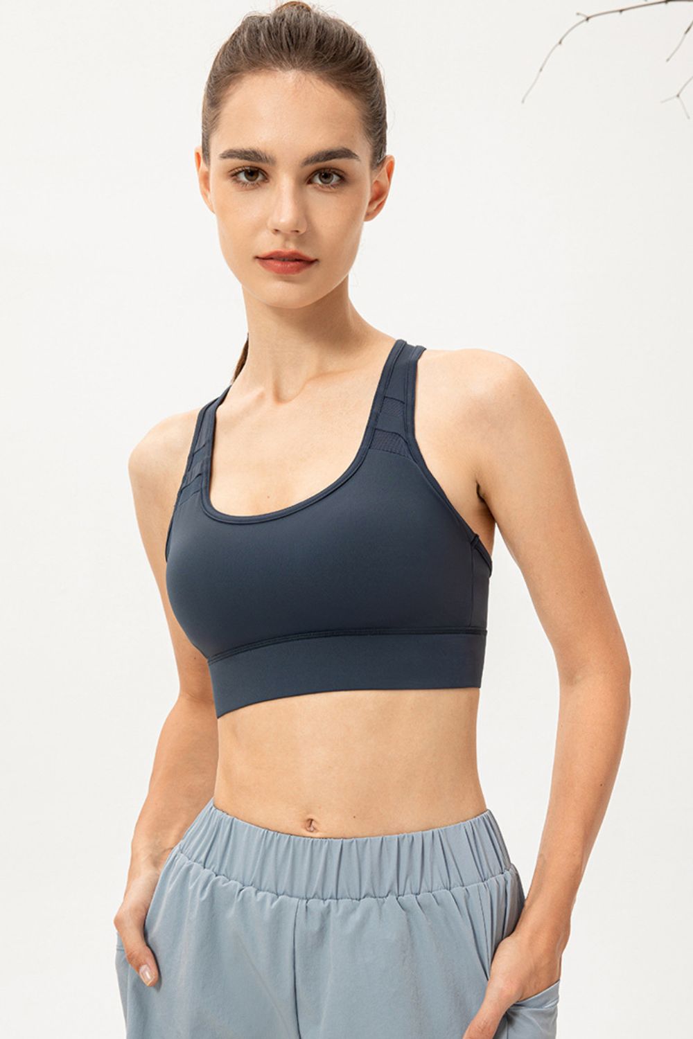 SO COMFY Scoop Neck Long Sports Bra