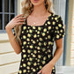 Square Neck Short Sleeve T-Shirt