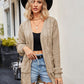 Open Front Cardigan with Pockets