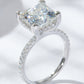 Women's 5.52 Carat Moissanite Side Stone Ring
