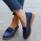 Yasmin Weave Wedge Heeled Loafers