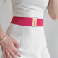 Women's Alloy Buckle Elastic Belt