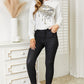 Double Take Graphic Dropped Shoulder Round Neck Sweatshirt