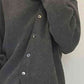 Dropped Shoulder Buttoned Cardigan