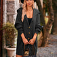 Dropped Shoulder Long Sleeve Cardigan