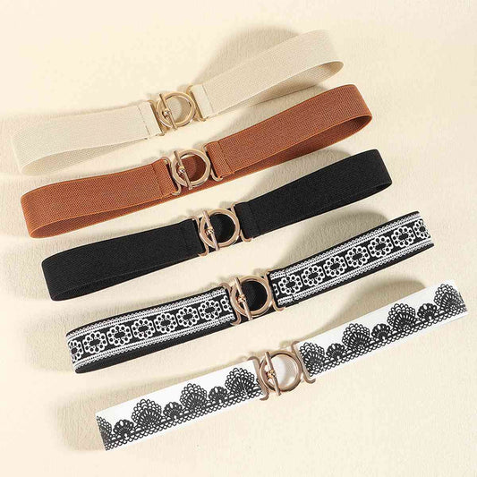 ChicBelts Toggle Clasp Elastic Belt