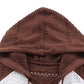 Full Size Zip-Up Raglan Sleeve Openwork Hooded Cardigan