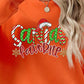 CHRISTMAS THEMED Letter Graphic Round Neck Long Sleeve Sweatshirt