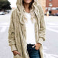 Teddy Hooded Jacket with Pockets