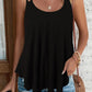 Women's Full Size Scoop Neck Double-Strap Cami
