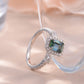 1 Carat Moissanite 925 Sterling Silver Ring 💜