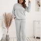Vixen Teddy Long Sleeve Top and Pants Lounge Set