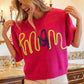 BiBi MOM Contrast Round Neck Sweater - Brand BiBi