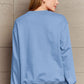 Simply Love SEASONAL THEMED Full Size SNOW DAY SUPPORTER Round Neck Sweatshirt