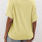Lace Detail V-Neck T-Shirt