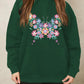Simply Love Full Size Floral Butterfly Graphic Hoodie