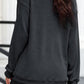 Christmas Themed Sequin Candy Cane Round Neck Sweatshirt
