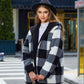 Adrien Planet Black Two-Side Wear Hooded Coat