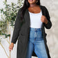 Basic Bae Full Size Ribbed Open Front Long Sleeve Cardigan