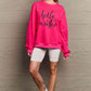 Simply Love SEASONAL Full Size HELLO WINTER Graphic Sweatshirt