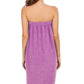 Full Size Strapless Robe with pocket