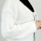 Noelle One Size Tied Open Front Dropped Shoulder Cardigan