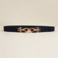 Alloy Buckle Elastic Belt