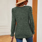 Full Size Square Neck Puff Sleeve Top