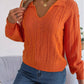 TrendiStyles Johnny Collar Drop Shoulder Sweater 🦋