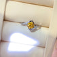 1 Carat Moissanite 925 Sterling Silver Ring 💜