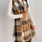 Savannah Mea Plaid Lapel Collar Vest