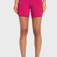 Staying Cozy Wide Waistband Biker Shorts