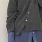 Dropped Shoulder Buttoned Cardigan