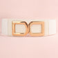 Jessica Anne Beauty Double D Buckle PU Belt