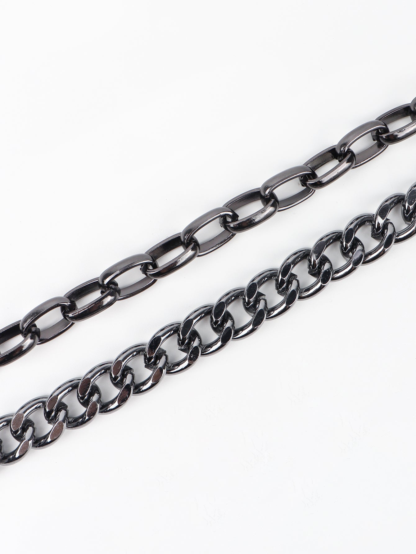 Women's Punk Aluminum Chain Belt