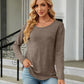Full Size Round Neck Long Sleeve T-Shirt